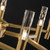 Moda 6 Light Brass Modular Clear Glass Modern Chandelier-3
