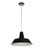 Angled Industrial Pendant light - Black