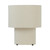 Vancity Nubby Textured Ivory Boucle Fabric Table Lamp-2