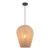 Barramon Minimalist Rich Coffee Fabric Pendant Light