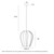 Barramon Minimalist Sleek Grey Fabric Pendant Light-2