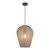 Barramon Minimalist Sleek Grey Fabric Pendant Light