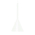 Blush White Cone Pendant Light