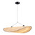 Carta Curved White LED Feature Pendant Light-2