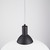 Orbireal Black Oval Glass Pendant Light-3
