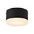 Ellix Black IP44 Bathroom LED Ceiling Light