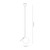 Solara Black Minimalist LED Glass Pendant Light-6
