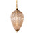 Odel Gold Crystal Vintage Pendant Light-5
