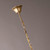 Odel Gold Crystal Vintage Pendant Light-4