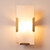 Brutis Rectangular Marble Gold Wall Light-1
