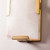 Brutis Rectangular Marble Gold Wall Light-7
