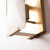 Brutis Rectangular Marble Gold Wall Light-9