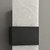 Adonis Rectangular Black Marble Alabaster LED Wall Light-4