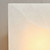 Adonis Rectangular Black Marble Alabaster LED Wall Light-5