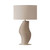 Luet Asymmetrical Striped Glass Table Lamp