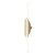 Xago Brass Accent Linear Wall Light