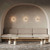 Dome Air Old Brass Frosted Glass LED Wall Light-2