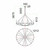 Ajax 12 Light Natural Wood and Oil Rubbed Bronze Candelabra Chandelier-2