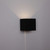 Kubrik LED Adjustable Beam Angle Exterior Wall Light - Black