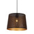 Ipil Black Tapered Laser Cut Pendant - Geometry