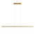 Simone Brass Dimmable 3CCT LED Linear Pendant-1