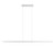 Simone White Dimmable 3CCT LED Linear Pendant-1