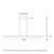 Simone White Dimmable 3CCT LED Linear Pendant-6