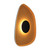 Quarto Dijon Orange Reversible Felt LED Wall Light-1
