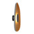 Quarto Dijon Orange Reversible Felt LED Wall Light-2