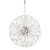 Lerida Chrome Sputnik Ball Chandelier