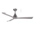 Polo 52 Smart DC Ceiling Fan - Nickel & Driftwood