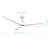 Polo 52 Smart DC Ceiling Fan - Nickel & Driftwood-3