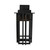 Easton Matt Black LED Exterior Wall Light