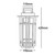 Easton Matt Black LED Exterior Wall Light-1