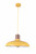 Pascal Dome Copper Pendant Light - Matte Yellow