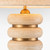 Wendy Brass Spiral Travertine Table Lamp-2