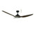 Raven RWS 64" Smart DC Ceiling Fan - Black & Walnut