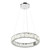 Luzern Chrome Crystal 3CCT LED Pendant Light-1