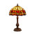 Red Tulip Tiffany Table Lamp