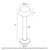 Piran Sand Black Modern LED Bollard Light-4
