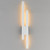 Whickam Duo Sand White Contemporary Linear LED Wall Light-2