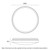 Telford Walnut Wood Circular 3CCT LED Ceiling Light-7