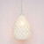 Sion White Perforated Pendant Light-1