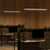 Edge Clear Ribbed Glass Iron Linear Pendant-3