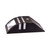 Fallon Black Flush Step Light with Sensor-1
