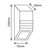Fallon Stainless Steel Flush Step Light with Sensor-3