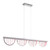 Raleigh Linear Chrome RGB LED Statement Pendant with Remote-2