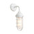 Newport Outdoor White Caged Wall Light
