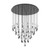Comareira 43 Light Dark Nickel 3CCT LED Round Cluster Chandelier-2