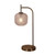 Carmel Antique Brass Diamond Cut Clear Glass Table Lamp-2 Carmel Antique Brass Diamond Cut Clear Glass Table Lamp-2